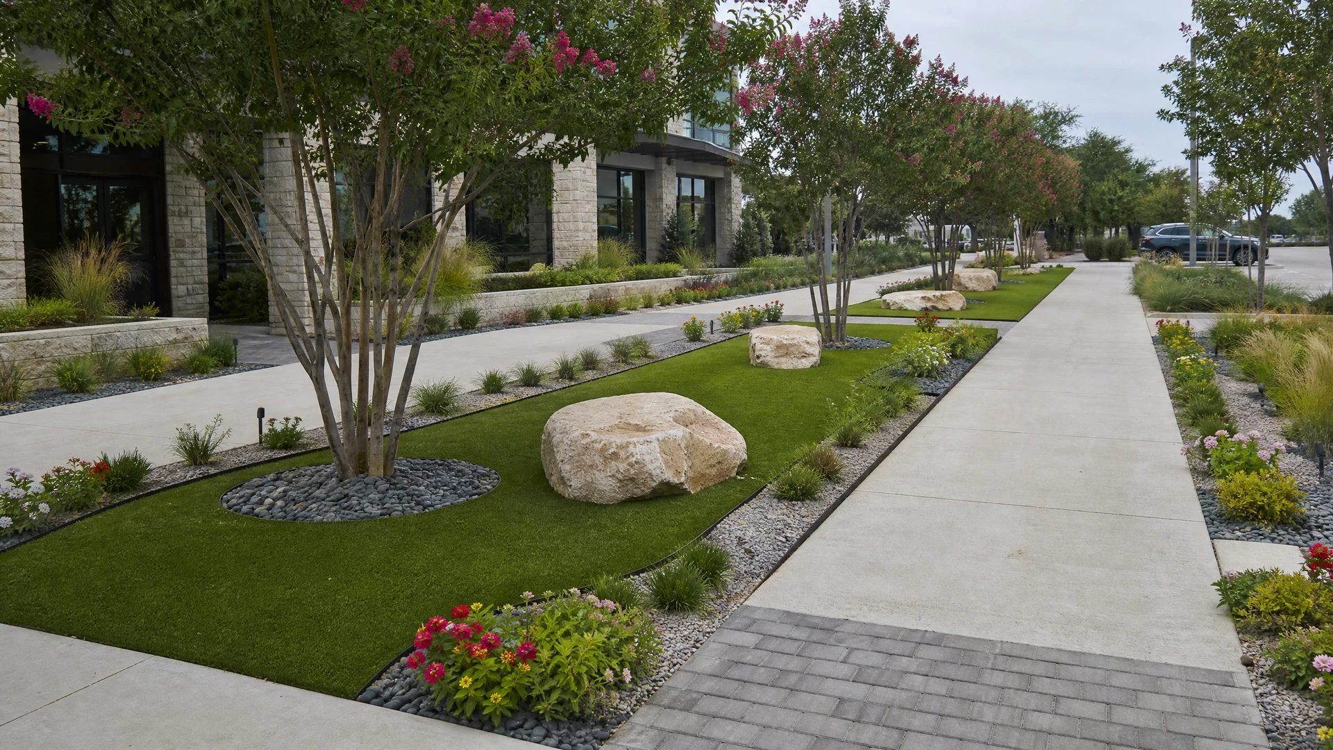 Curated Lawns & Landscaping outdoor construction by Curate Construction