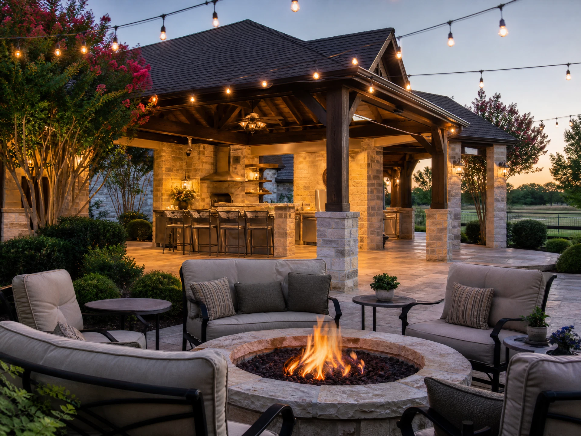 Curated Outdoor Living showcase
