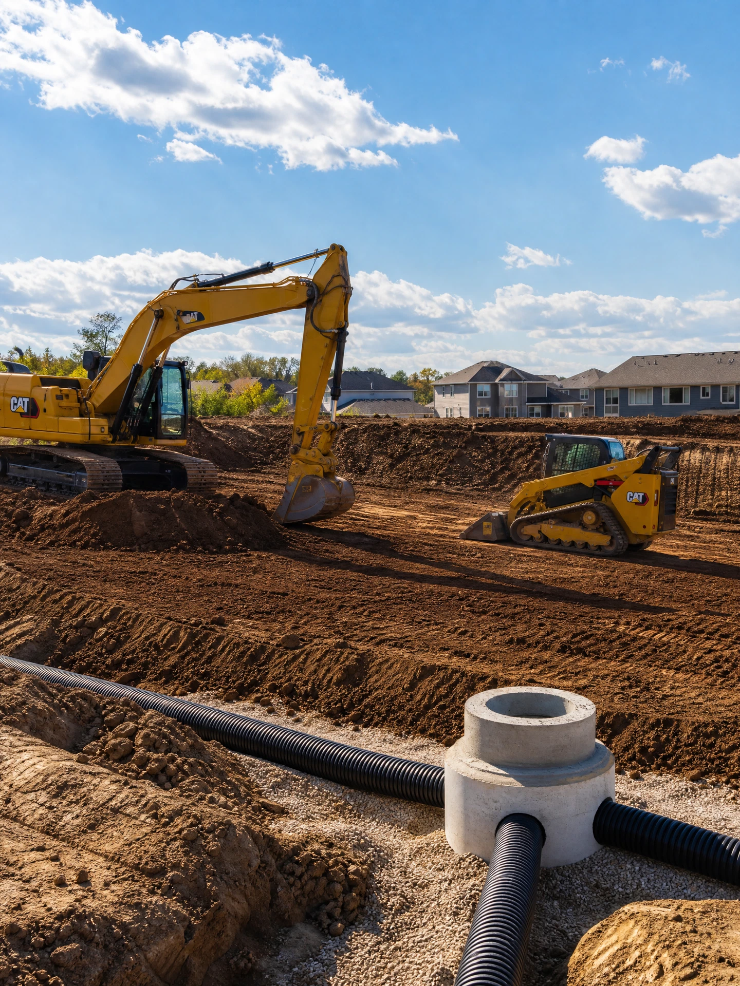 Sitework & Drainage outdoor construction in Dallas-Fort Worth