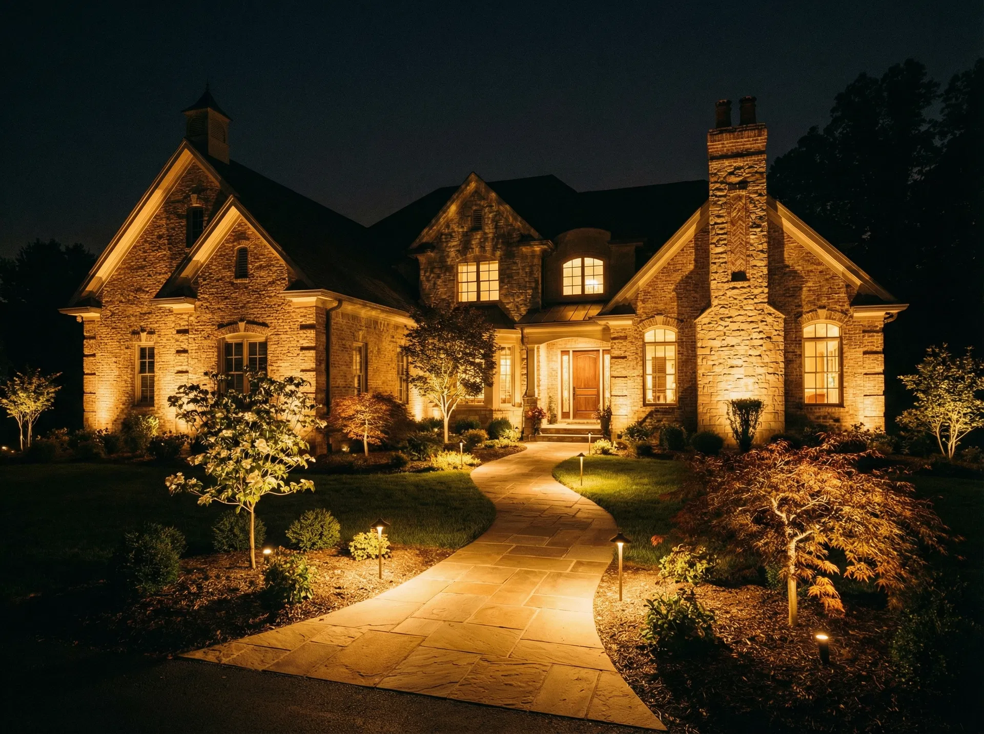 Outdoor Lighting installation in Dallas-Fort Worth, Texas