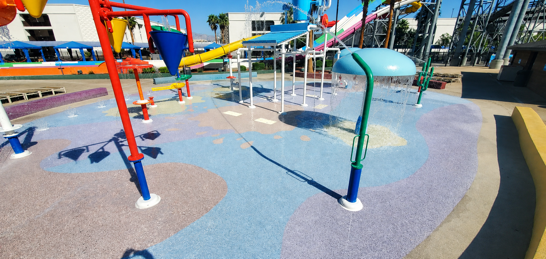 Rubber flooring application