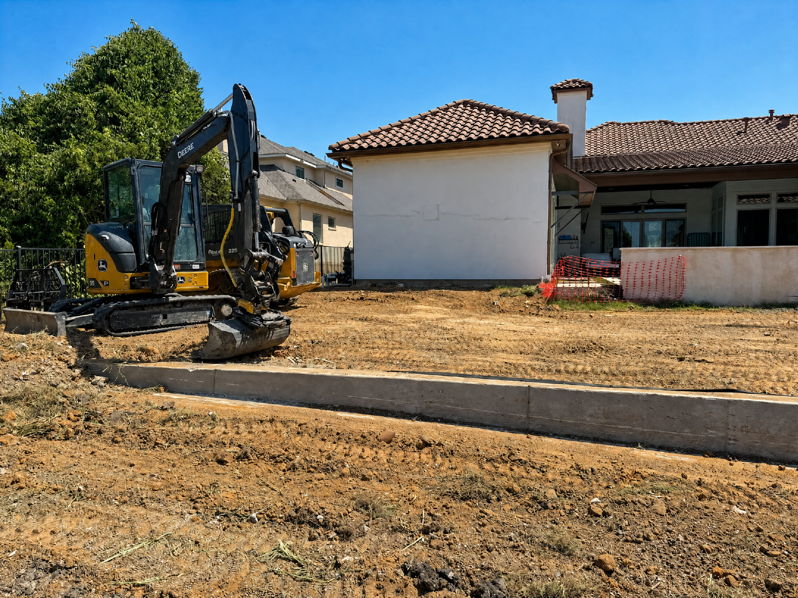 Land clearing and site preparation