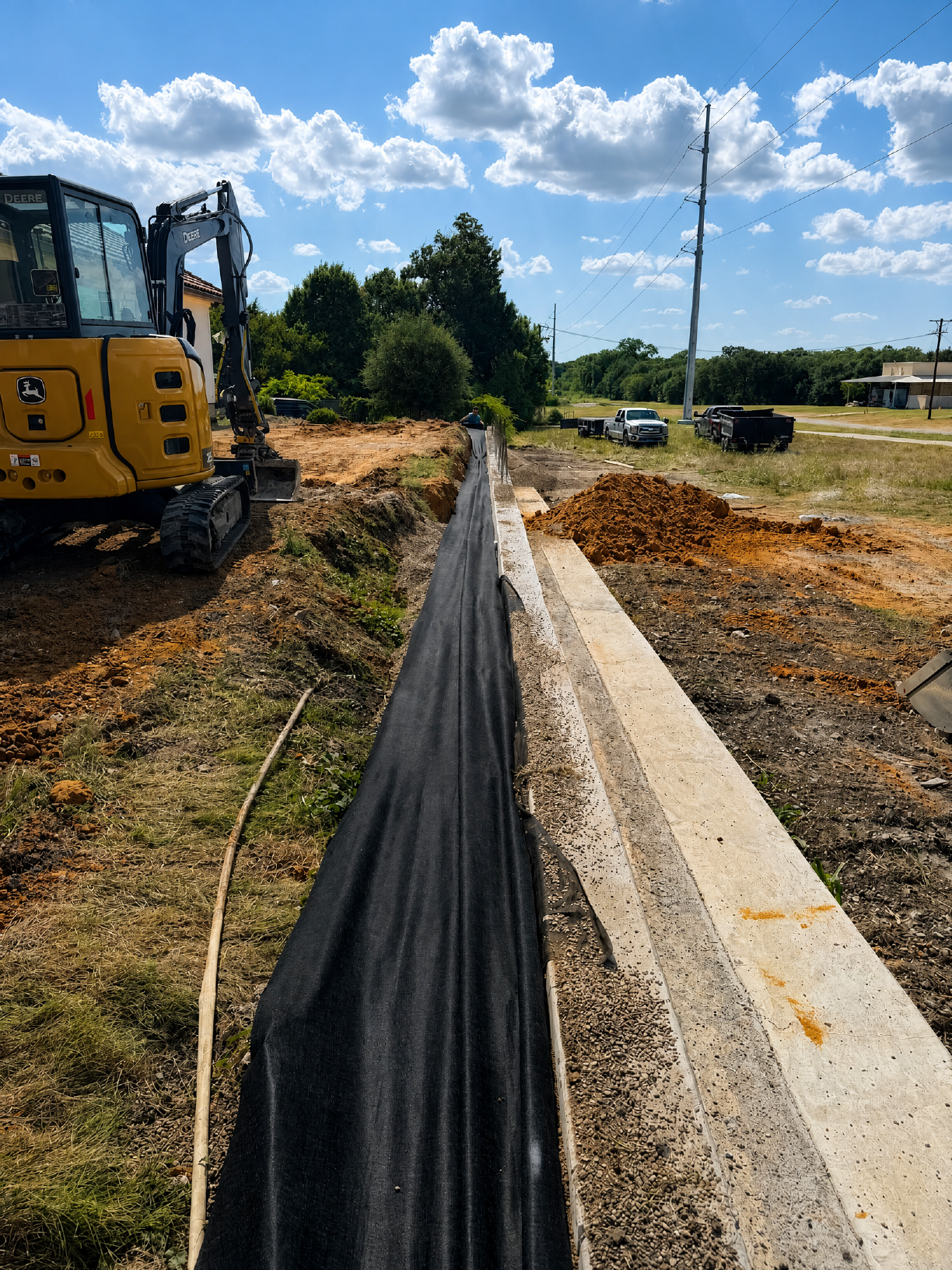 Site grading and earthwork