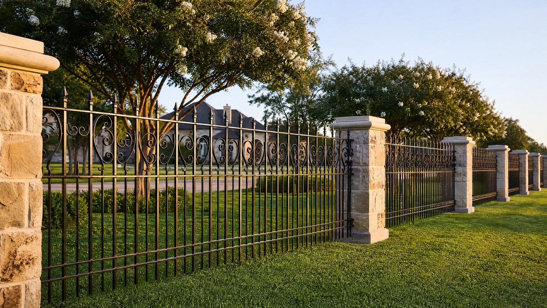 Fencing project by Curate Construction in Dallas-Fort Worth
